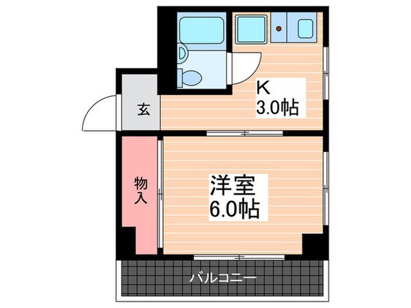 第２保田ビルの物件間取画像